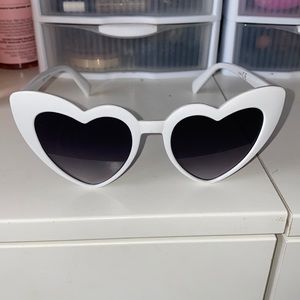 Plastic Heart Sunglasses